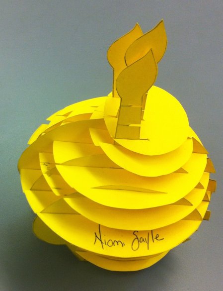 Student Slice Form: A Cupcake