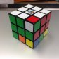 Image of Rubik's Cube with twisted corner.